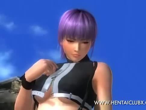 Girls fan service Dead or Alive 5 Ultimate Sexy Ecchi Kasumi and Ayane