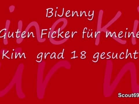 Mutti hilft den 18yr Freund von ihrer Tochter beim Ficken