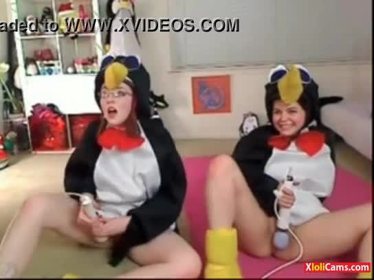 Teen Penguins On Cam