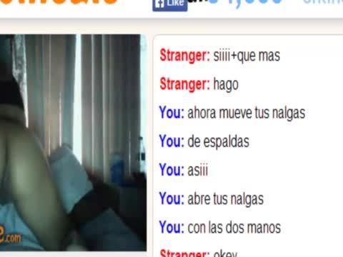 Tetona muestra todo en omegle