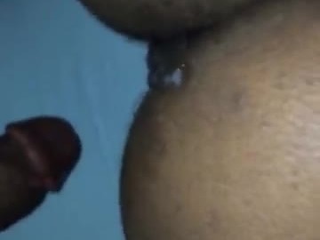 Young black girl loves anal