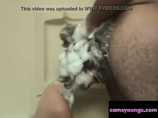 Hottest Shampoo Hairjob Cum in Hair