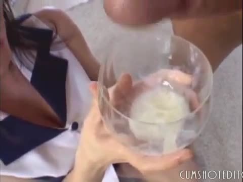 Cum Coctail For A Hot Babe