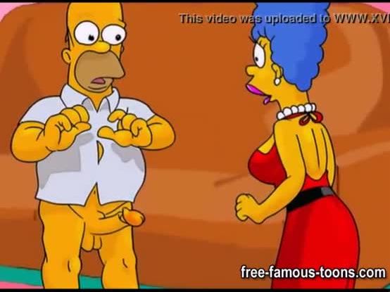 Simpsons hentai parody sex