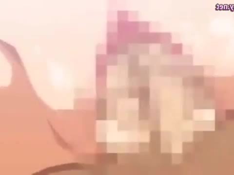 Big boobed anime girl freting penis