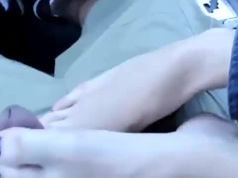 Erin Duval Car Footjob