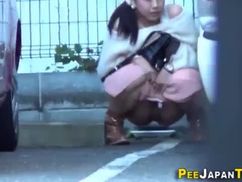 Publicly urinating asians