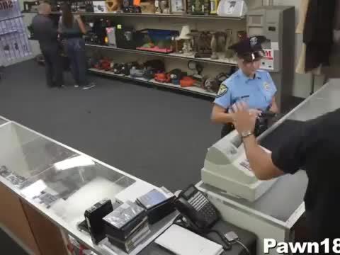 Police Officer Comes into Pawn Shop