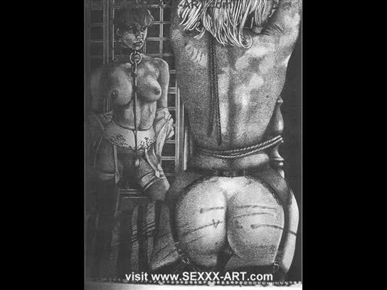 Classic Erotic Bondage Artwork