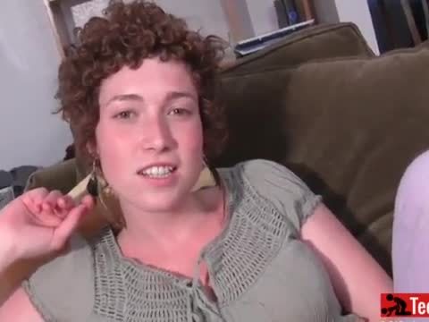 Orgasm for Incredibly Cute Little Curly Hairy Chick