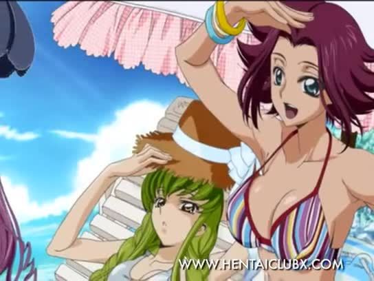 Sexy girls Sexy Anime Beach Girlswmv