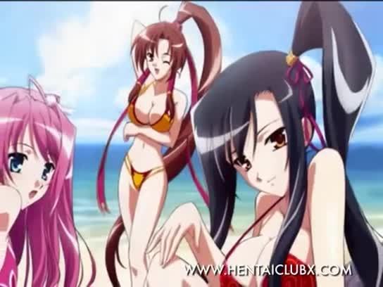 Sexy girls Sexy Anime Beach Girlswmv