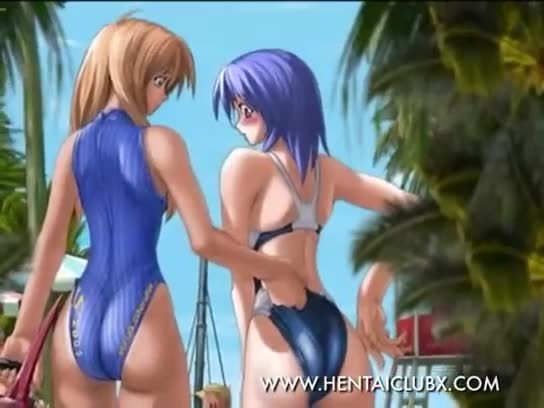 Sexy girls Sexy Anime Beach Girlswmv