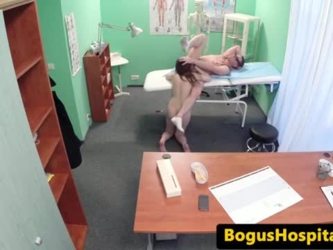 Amateur patient cockriding hospital doctor