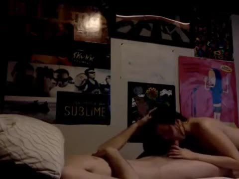 Teen College Couple Sex in Dorm